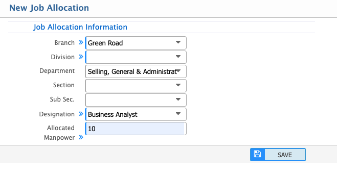 Job Allocation